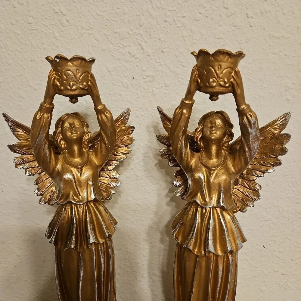 Victorian Trading Company angel candle